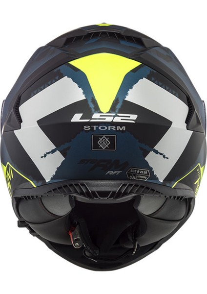 Storm Sprınter Mat Siyah-Gri-Cobalt Kask modelleri