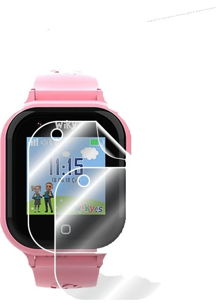 Wiky Watch 4s Için Esnek Nano Ekran Koruyucu Film(2 Adet)