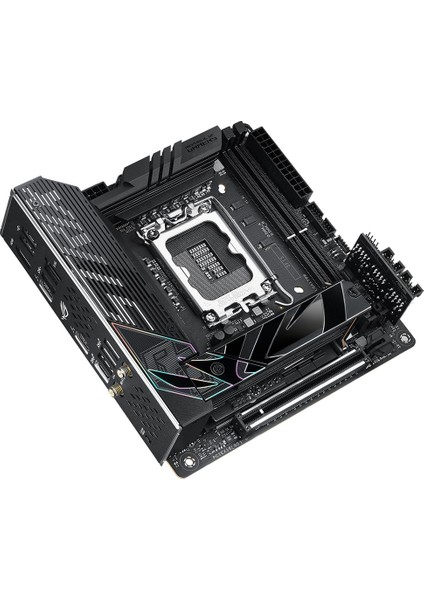 Rog Strıx Z790-I Gamıng Wıfı Intel Z790 Lga1700 Ddr5 7200 2Xusb4(Thunderbolt) Hdmı 2X M2 Usb3.2 Wifi 6E + Bt Aura Rgb 2.5Gbit Lan Mini Itx(Rog Strıx Z790-I Gamıng Wıfı) Anakart