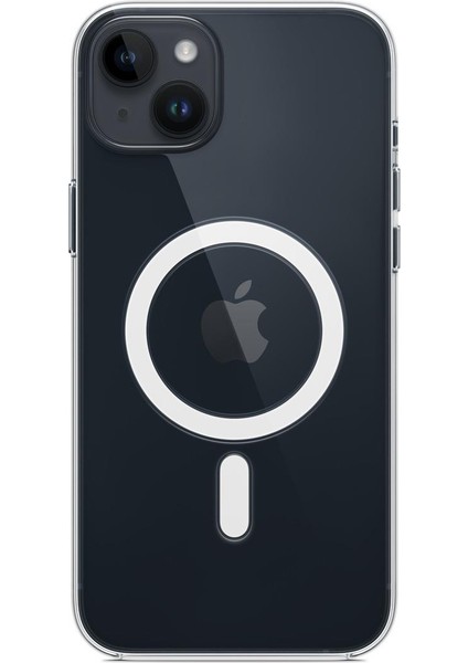 iPhone 13 Uyumlu ( iPhone 13 ) Magsafe Şarj Destekli Darbe Dirençli Fit Hard Silikon Kılıf