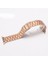 Apple Watch Lüks Metal 38/40/41 mm Seri 10-42mm Uyumlu Paslanmaz Çelik Ayarlanabilir Pimli Kordon 3
