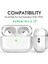 Apple Airpods Pro 2 Kılıf Şeffaf Sert Silikon SF15 Renksiz 2