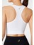 Vella Racerback Konfor Sport Bra Beyaz 4