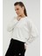 W-SD603 Lıva 2 Ekru Kadın Sweatshirt 1