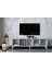 Kitaplıklı Raflı Ayaklı Tv Ünitesi Beyaz 160 cm TV-1318 1