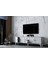 Dört Kapaklı Iki Çekmeceli Ayaklı Tv Ünitesi Beyaz 160 cm TV-1323-Ç 3
