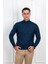Yarım Balıkçı Regular Fit Desenli Erkek Kazak 1
