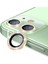 Iphone 11/12/12 Mini Uyumlu Swarovski Taşlı 3D Kamera Lens Koruyucu Gold [2'li Set] 3