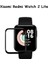 Xiaomi Redmi Watch 2 Lite, 3D Tam Kaplayan Kırılmaz ( Yüksek Kalite ) Nano Ekran Koruyucu 1
