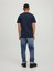 Jjelogo Tee Ss O-Neck 2 Col AW22 Sn Navy 3