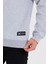 Bisiklet Yaka Etiket Detayı Içi Pamuklu Erkek Sweatshirt 3