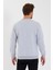 Bisiklet Yaka Etiket Detayı Içi Pamuklu Erkek Sweatshirt 4