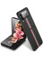 Samsung Galaxy Z Flip 4 İçin Twill Pc Tpu Telefon Kılıfı - Yeşil (Yurt Dışından) 1