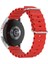 Samsung Galaxy Gear S3 46MM Kordon Kayış Strap Lopp Silikon 22/K3X 2