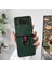 Samsung Galaxy Z Flip 4 İçin Iki Renkli Litchi Doku Telefon Kılıfı - Yeşil (Yurt Dışından) 1