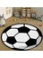 _Decor Futbol Topu Figürlü Modern Hd Dijital Baskı Dokuma Taban Çocuk Odası Halısı 2