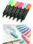 Fosforlu Kalem Seti 18 Renk Pastel Neon Metalik 1 Paket Işaret Kalemi 2