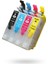 Epson 1301-1304 Uyumlu Kolay Dolan Kartuşlar (Dolu) - (Oto Reset Çipsetli - B42/ BX525/ BX535/ BX625/ BX630/ BX925/ WF3530/ WF3540/ WF3010/WF7525/ WF7515/ WF3520 1