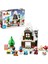 ® DUPLO® Noel Baba'nın Zencefilli Kurabiye Evi 10976 - Okul Öncesi Yaştaki Çocuklar ile 2 Yaş ve Üzeri Çocuklar için Yılbaşı Temalı Oyuncak Yapım Seti (50 Parça) 1