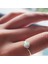 Altın Yüzük - Opal Sıvama Taşlı Tek Taş Evlilik Teklifi Yüzüğü-0.90 Karat Kristal Opal 14 Ayar Altın Tek Taş Yüzük 1