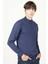 Slim Fit Dar Kesim Yarım Balıkçı Yaka Düz Erkek Kazak 3
