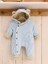 Mother Wings Içi Tüylü Ayıcıklı Pofuduk Bebek Tulumu Soft Hello Bear 1