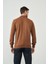 Mentality 3178 Erkek Kahve Balıkçı Yaka Triko 4