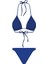 Üçgen Lacivert Bikini Takımı 1