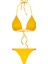 Üçgen Sarı Bikini Takımı 2