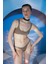 Love Taş Baskılı Toprak Atlet Bikini 1