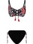 Zincir Desenli Balenli Bikini Takımı 1