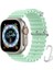 Apple Watch Series Ultra Iwatch Se, Series 8 7 6 5 4 3 2 1 49MM 45MM 44MM 42MM Kordon Silikon Naylon Kayış Baklalı Bileklik Loop Hasır Ayarlanabilir Kancalı Tokalı Orange Albine 1