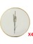 Botanical Desen Bardak Altlığı 10CM 4'lü 04ALM006631 1
