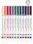12 Renk Pen Eyeliner Seti 1