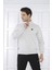Escetic Erkek Spor Slimfit, Dik Yaka, 4 Cepli, 4 Mevsim Kar Melanj Eşofman Takımı - 6767 1