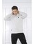 Escetic Erkek Spor Slimfit, Dik Yaka, 4 Cepli, 4 Mevsim Kar Melanj Eşofman Takımı - 6767 2