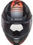 Rapıd Xtreet Mat Siyah-Kırmızı Kask 2