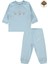 Bebek Organik Pijama Takımı 1-9 Ay Mavi 1