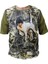 Kısa Kol Meşe Desenli Köpekli Avcı ve Outdoor T-Shirt 1