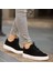 - Siyah Süet Deri Erkek Sneaker 1