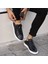 - Siyah Deri Erkek Sneaker 2