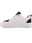 - Beyaz Deri, Siyah Süet Erkek Günlük Ayakkabı 3