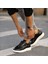 - Siyah Rugan Deri Erkek Sneaker 1