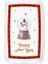 Globe Yılbaşı Temalı Dikdörtgen Servis Tabak 34X25CM 1