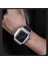 ​​​Apple Watch 7 8 45mm Kordon Swatch Tarzı Paslanmaz Baklalı Metal Kasa Kordon 4
