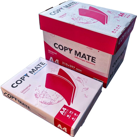 Copy Mate Universal A4 Fotokopi Kağıdı 1 Koli 75 Grm2 5 Paket 2500 Adet