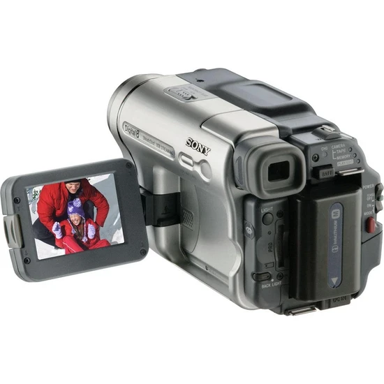 Sony DCR-TRV285E Digital 8 990X Zoom Video Kamera Nostalji Batarya Sorunlu
