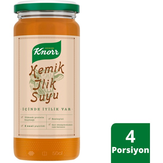 Knorr Kemik İlik Suyu 4 Porsiyon 480 ml