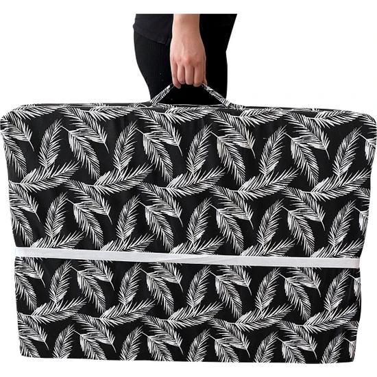 Vip Home Concept Tek Kişilik Katlanır Yer Yatağı (70 x 180 x 6 cm) Siyah Tüy Sünger Yatak