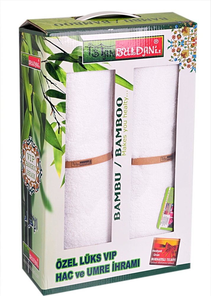 Berat Hac Ihram - Umre ve Hac Ihramı - Pamuklu Ihram - Bambu Ihram - 1 Adet